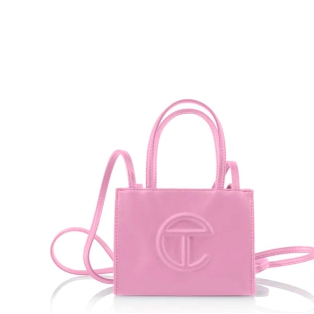 Bubblegum pink telfer bag